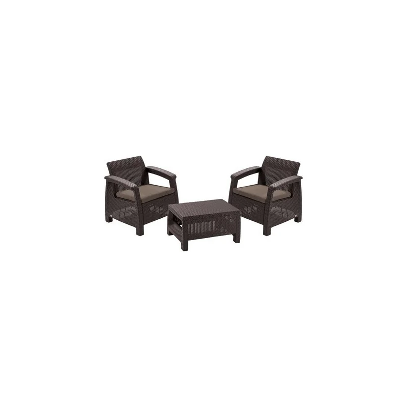 Set mobilier grădină Urban Duo - Maro