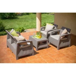 Set mobilier grădină Urban - Cappuccino