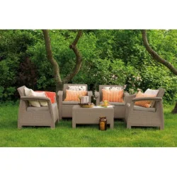 Set mobilier grădină Urban - Cappuccino