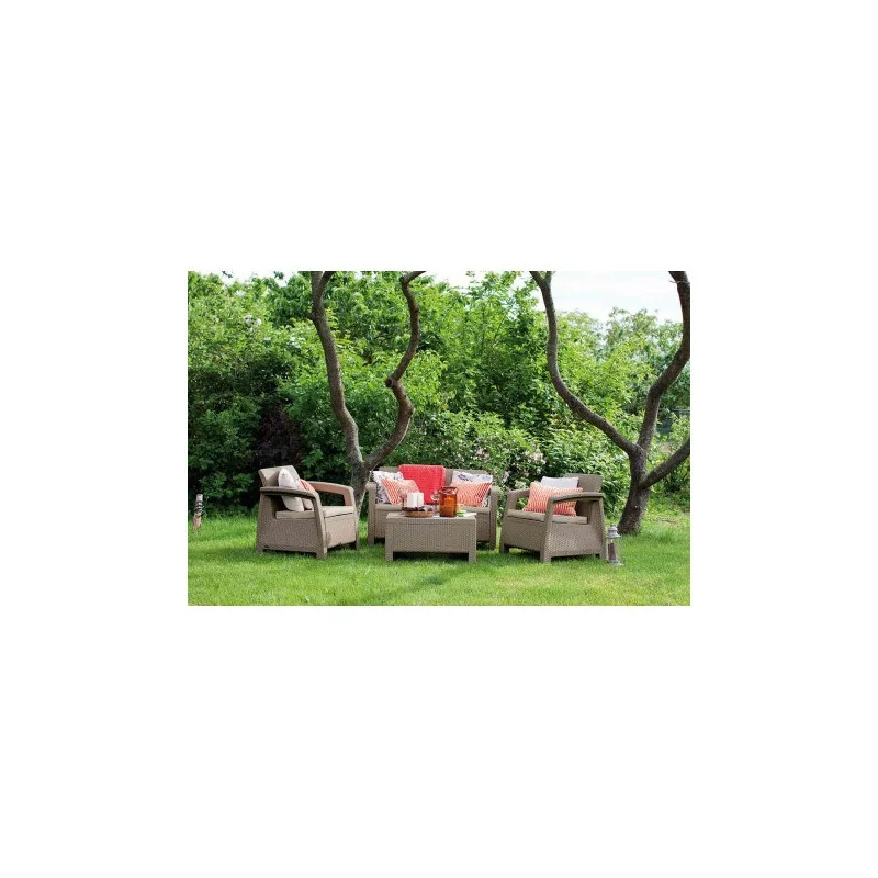 Set mobilier grădină Urban - Cappuccino