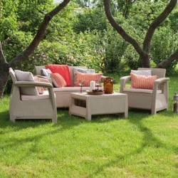 Set mobilier grădină Urban - Cappuccino