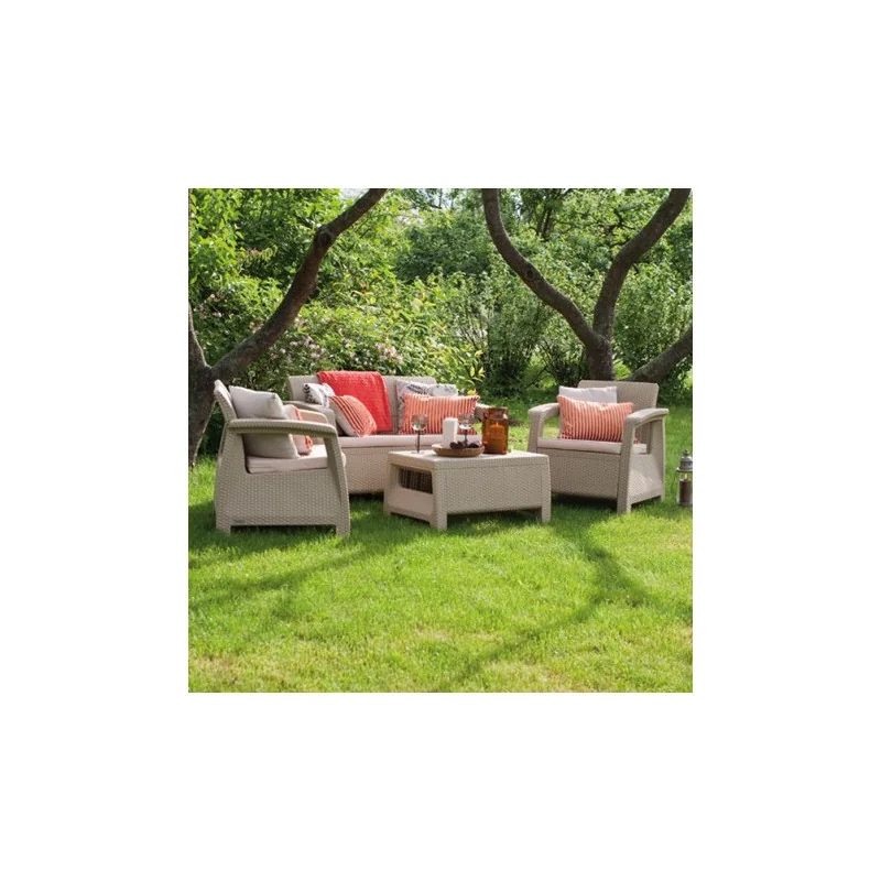 Set mobilier grădină Urban - Cappuccino
