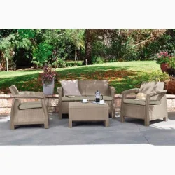 Set mobilier grădină Urban - Cappuccino