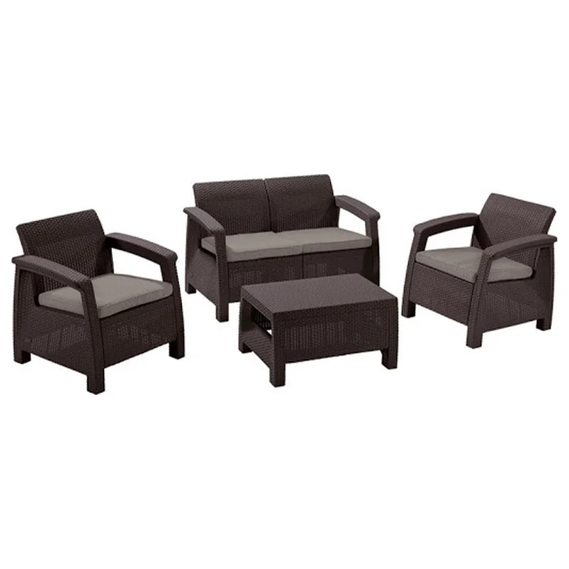 Set mobilier grădină Urban - Maro