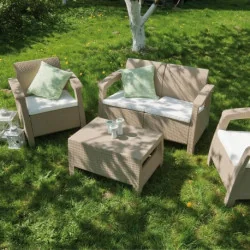 Set mobilier grădină Urban - Maro