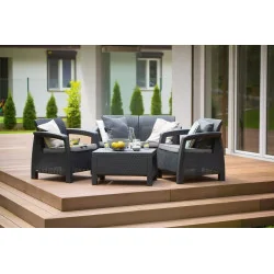 Set mobilier grădină Urban - Maro