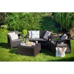 Set mobilier grădină Urban - Maro