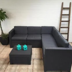 Mobilier de grădină Noblesse - grafit