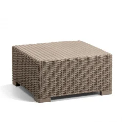 Mobilier de grădină Rattan Deluxe - cappuccino