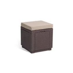 Scaun de gădina Brown Cube - maro