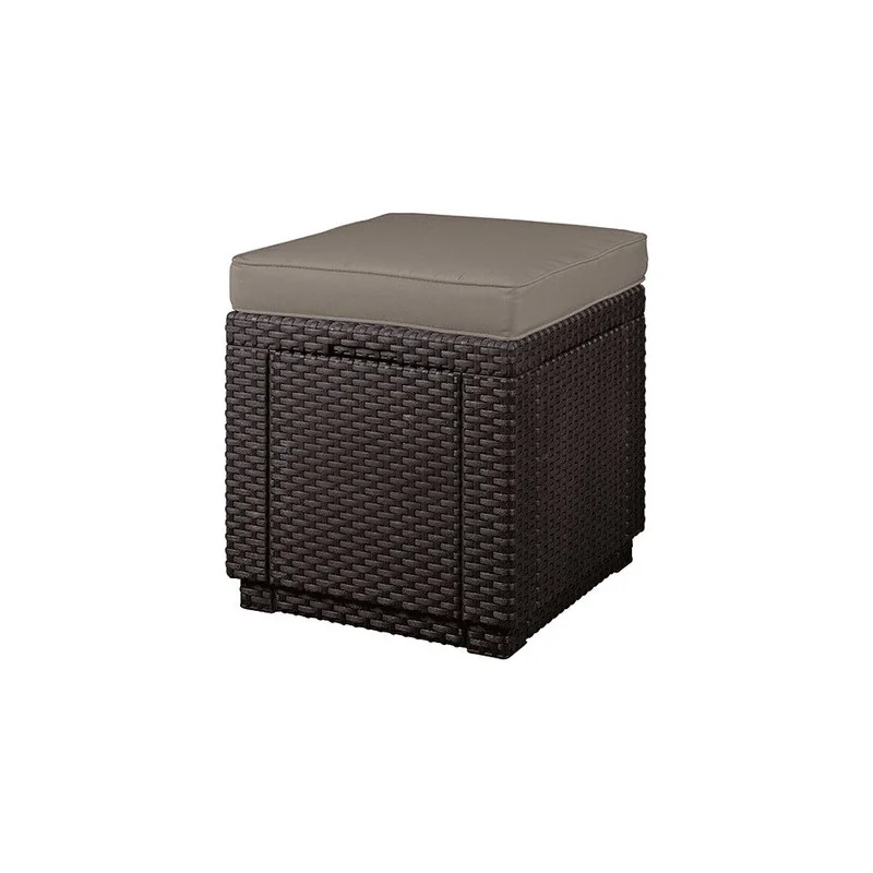 Scaun de gădina Brown Cube - maro