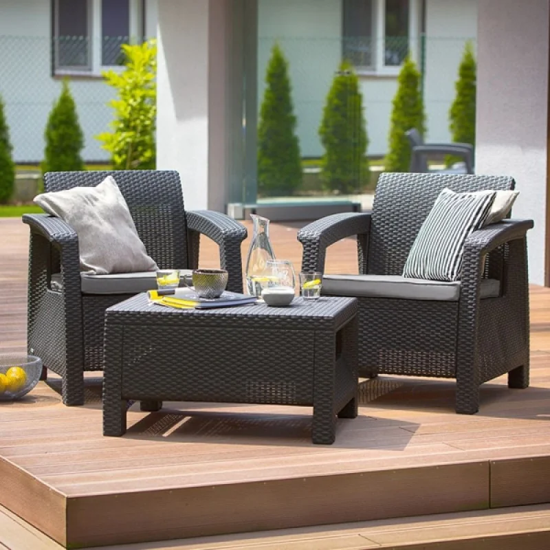 Set mobilier grădină Urban Duo - Cappucino