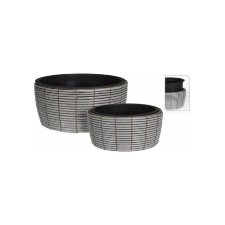 Set de ghiveci pentru flori, model de răchită William