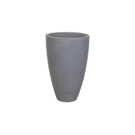 Ghiveci plastic cu model ratan Melitta - gri