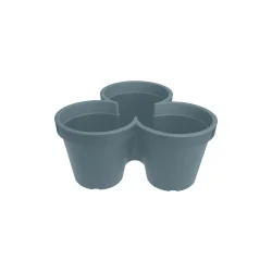 Ghiveci de flori 3in1 Star – albastru
