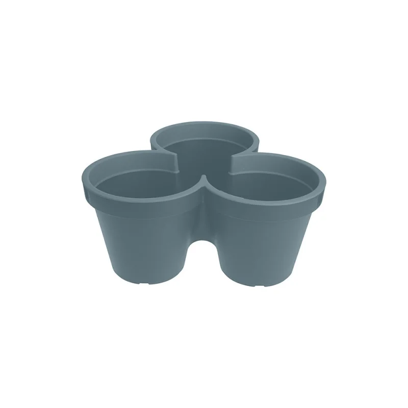 Ghiveci de flori 3in1 Star – albastru