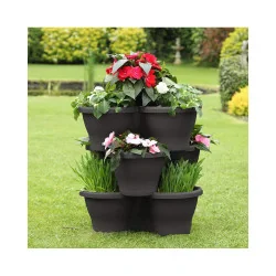 Ghiveci de flori 3in1 Star – albastru