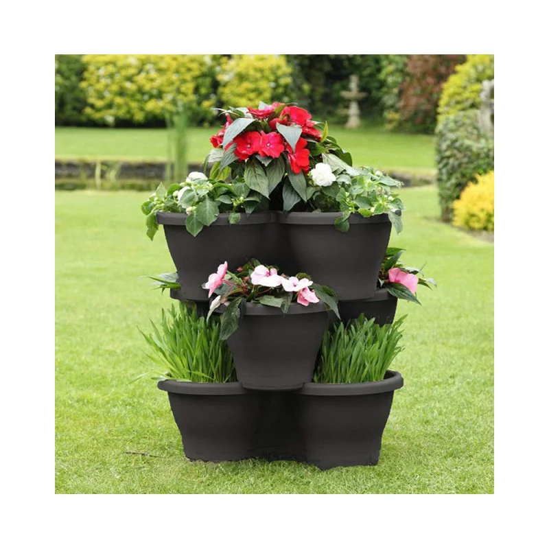 Ghiveci de flori 3in1 Star – albastru