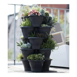 Ghiveci de flori 3in1 Star – albastru