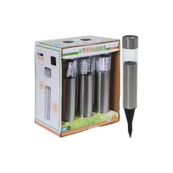 Set de 6 lămpi solare LED pentu grădină cu senzor