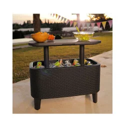 Mini bar grădină Keter Bevy Bar - maro