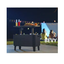 Mini bar grădină Keter Bevy Bar - maro