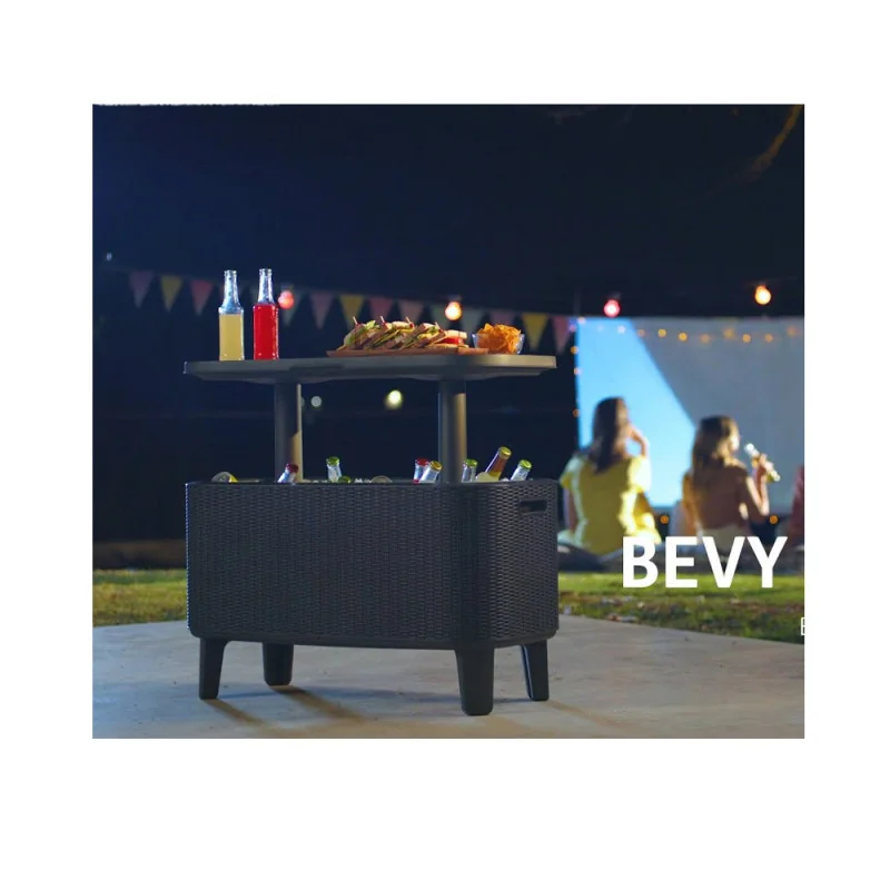 Mini bar grădină Keter Bevy Bar - maro