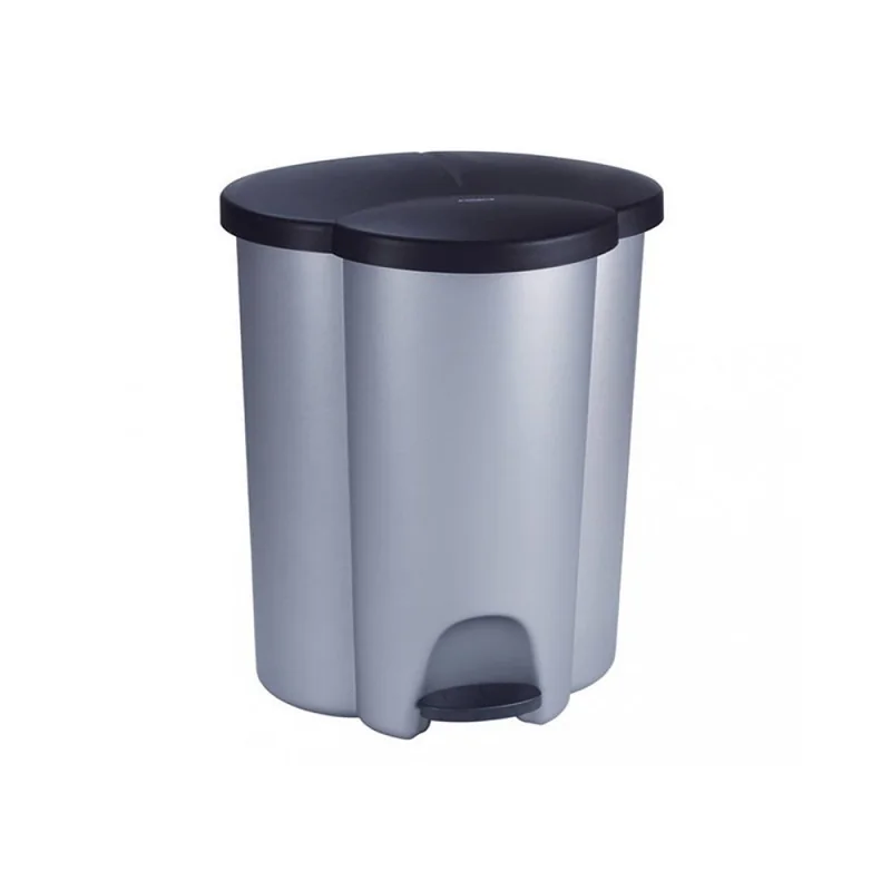 Coș de gunoi selectiv cu pedala Keter Trio 3 Compartimente 40L