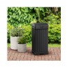Coș de gunoi exterior sau grădină Keter Baltimore 125L