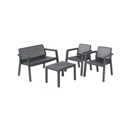 Set mobilier grădină Keter Emily - grafit