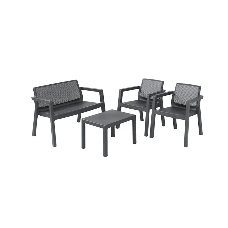 Set mobilier grădină Keter Emily - grafit