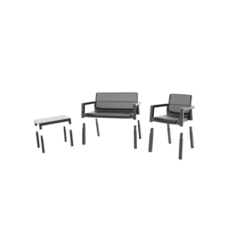 Set mobilier grădină Keter Emily - grafit