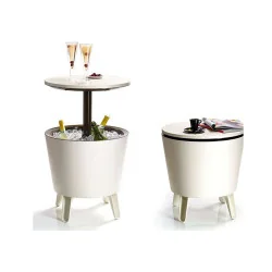 Mini bar grădină Keter Cool -ALB &amp; MARO