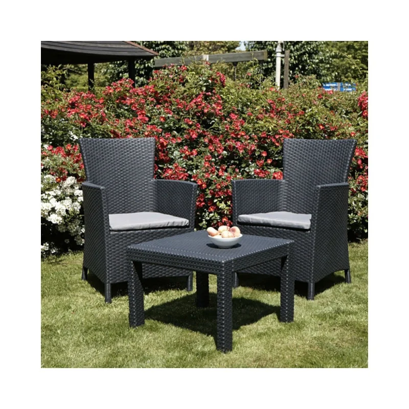 Set mobilier balcon Keter Rosario - grafit
