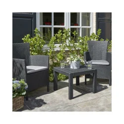 Set mobilier balcon Keter Rosario - grafit