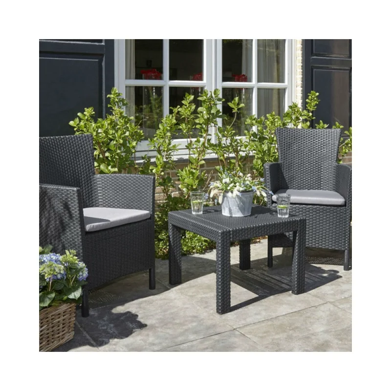 Set mobilier balcon Keter Rosario - grafit