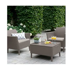 Mobilier grădină Salemo Weekend Keter - cappuccino