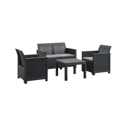Set mobilă grădină Keter Emma- grafit Chicago
