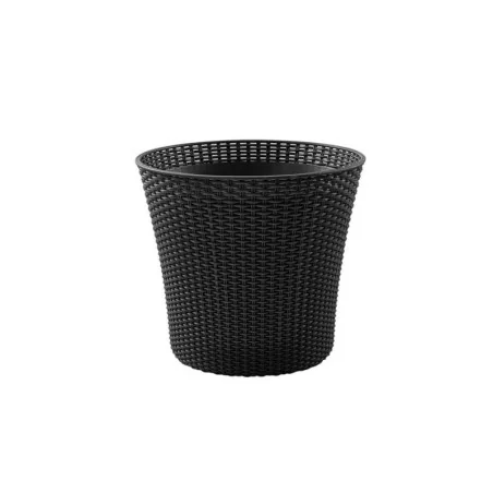 Ghiveci conic de grădină sau terasă Keter Conic 56.5L - antracit
