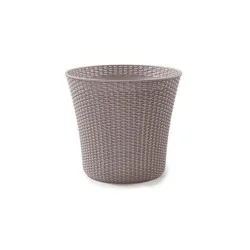 Ghiveci conic de grădină sau terasă Keter Conic 56.5L - cappuccino