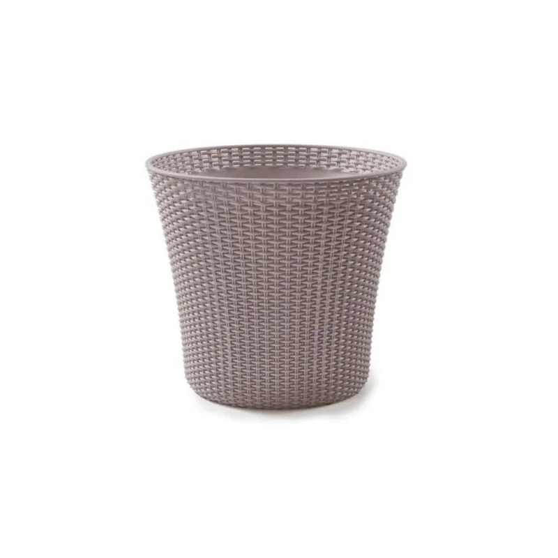 Ghiveci conic de grădină sau terasă Keter Conic 56.5L - cappuccino