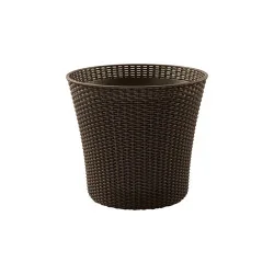Ghiveci conic de grădină sau terasă Keter Conic 56.5L - maro