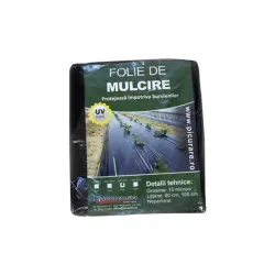 Folie de Mulcire Neagră 80 x 100 cm