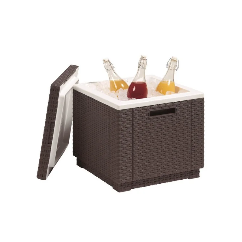 Ladă frigorifică grădină Keter Ice Cube - maro