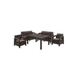 Set mobilier grădină Korfu Fiesta - maro
