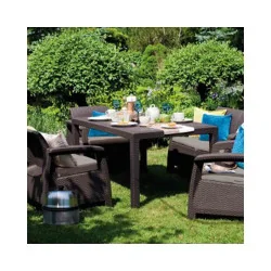 Set mobilier grădină Korfu Fiesta - maro