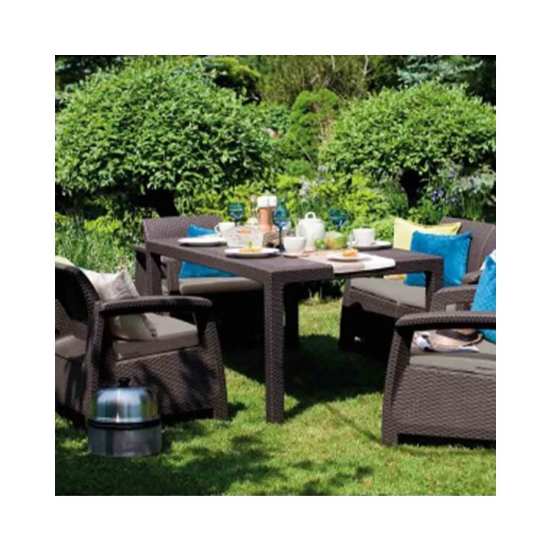 Set mobilier grădină Korfu Fiesta - maro