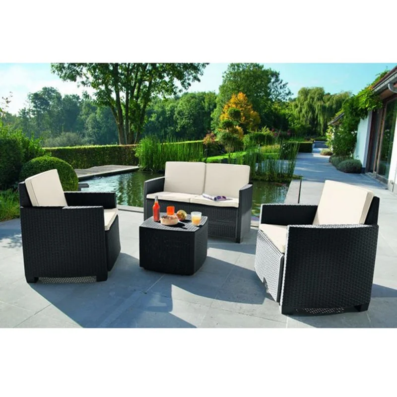 Set mobilier grădină cu 4 elemente ProGarden