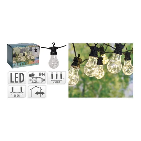 Ghirlandra luminoasă decorativă cu becuri LED