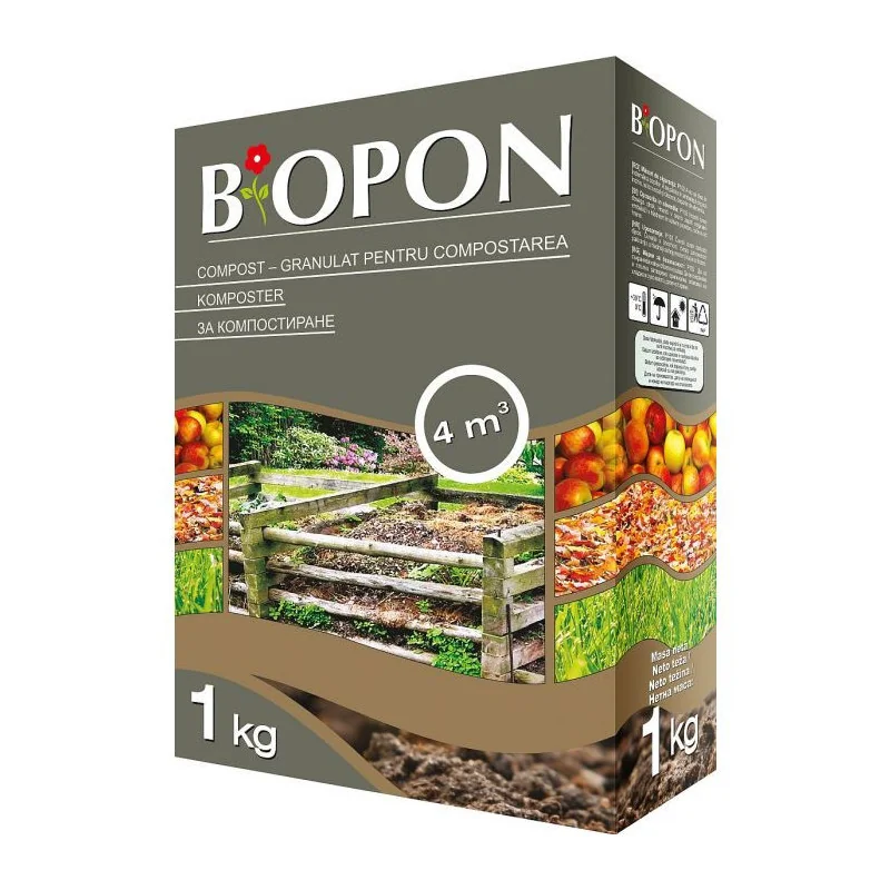 Granulat pentru compost Biopon 1kg - Plantmaster - Maestrul